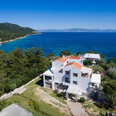 Villa Victoria By La Scala Beach Limenas  Bagian luar foto