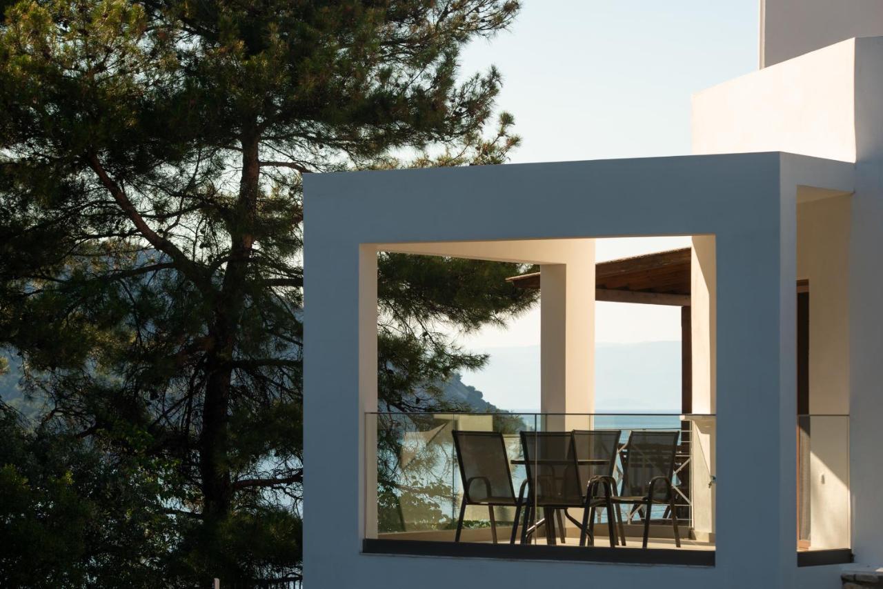 Villa Victoria By La Scala Beach Limenas  Bagian luar foto
