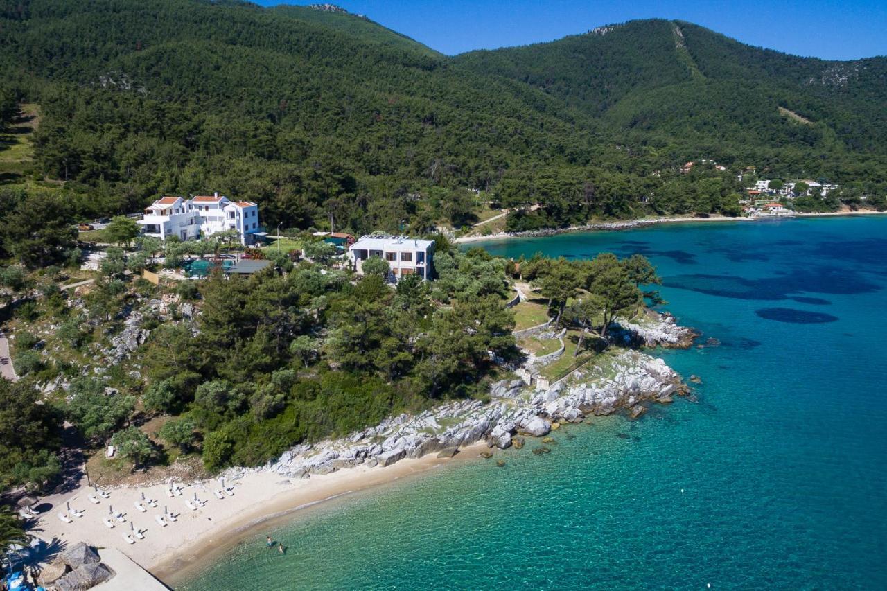 Villa Victoria By La Scala Beach Limenas  Bagian luar foto