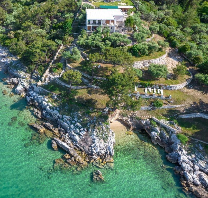 Villa Victoria By La Scala Beach Limenas  Bagian luar foto