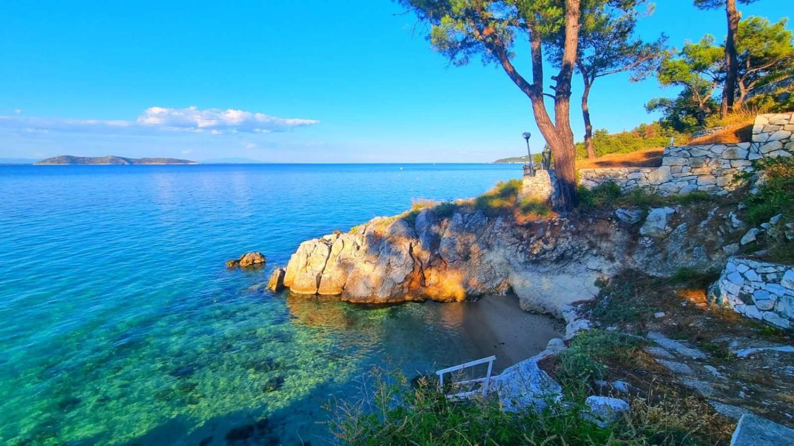 Villa Victoria By La Scala Beach Limenas  Bagian luar foto