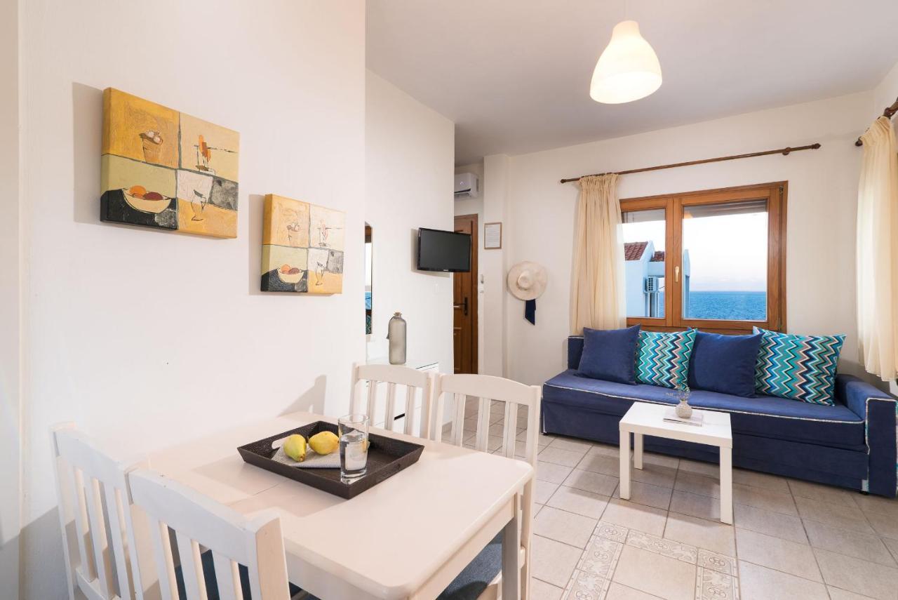 Villa Victoria By La Scala Beach Limenas  Bagian luar foto
